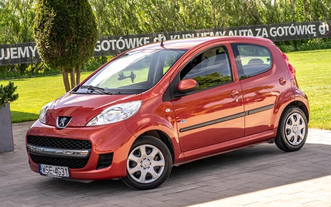 Peugeot 107 cena 14900 przebieg: 46000, rok produkcji 2009 z Sierpc małe 667